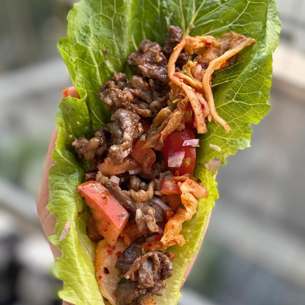 Lamb Lettuce Wraps
