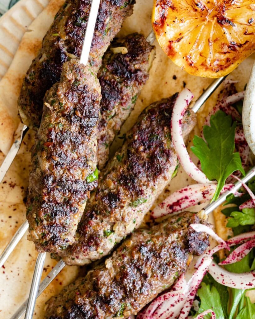 Keto Lamb Kofta Skillet