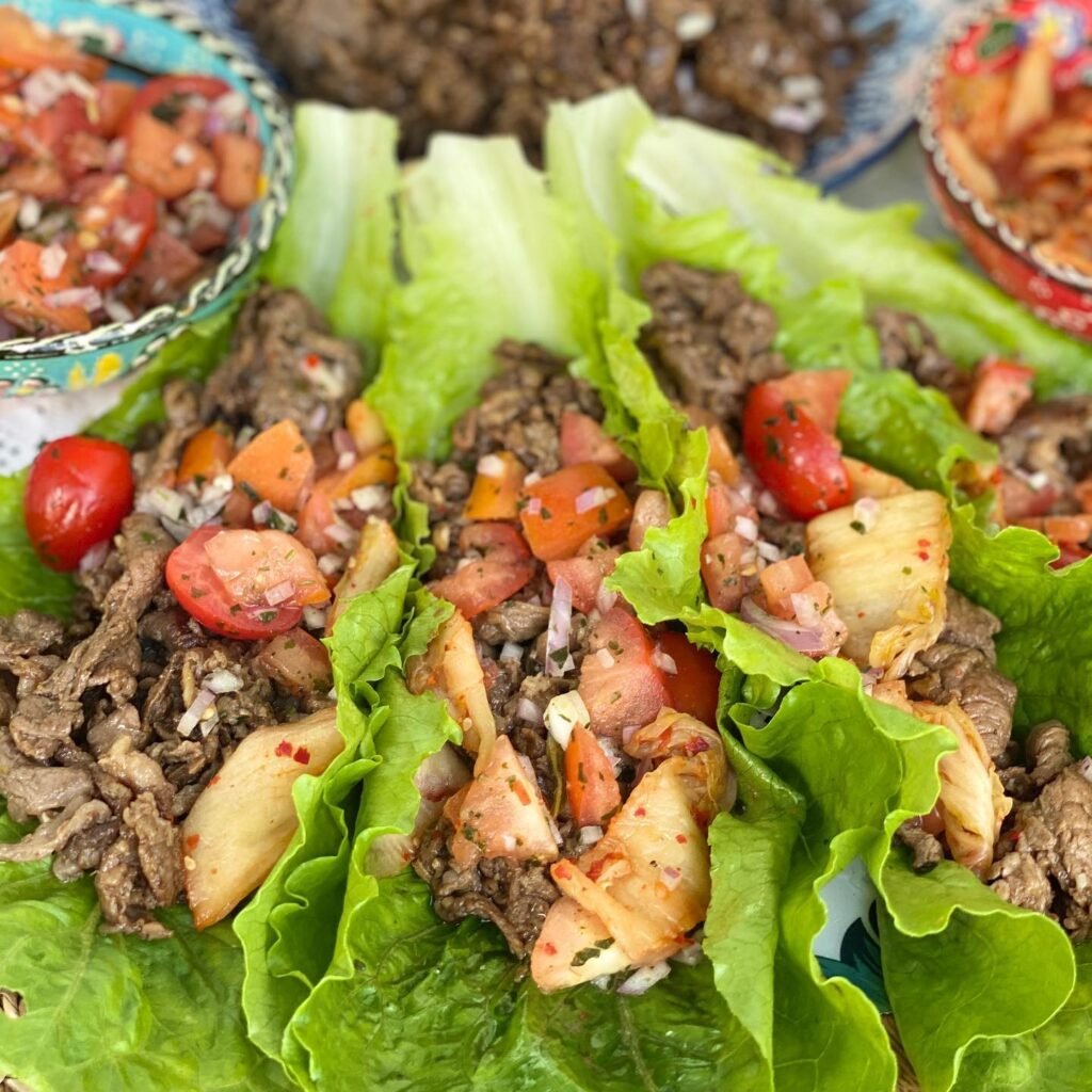 Lamb Lettuce Wraps