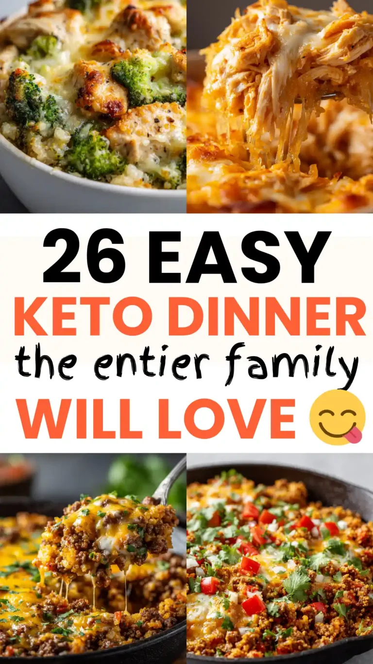 26 Easy Keto Family Meals Everyone Will Love (Low-Carb & Filling)