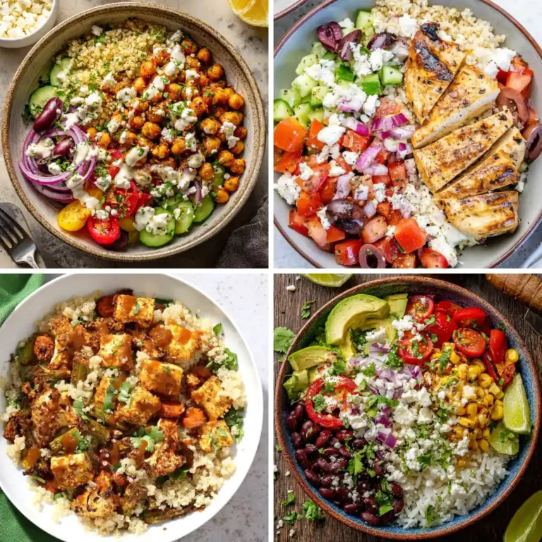 21 Light Summer Lunch Bowl Ideas (Under 500 kcal)