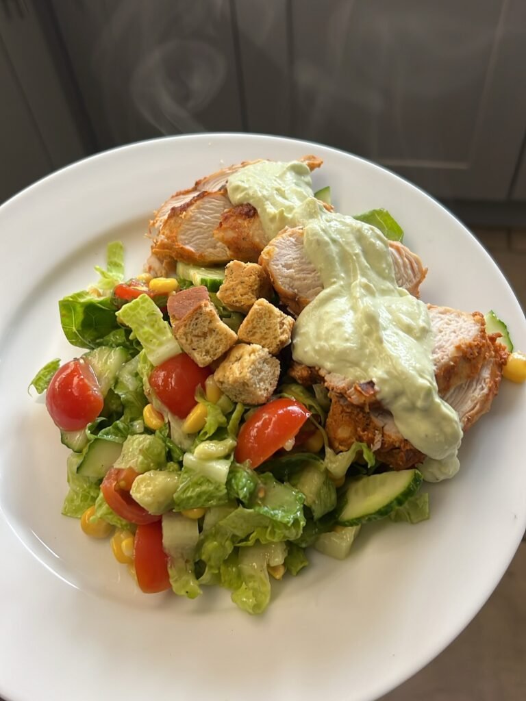 Cottage Cheese Chicken Salad