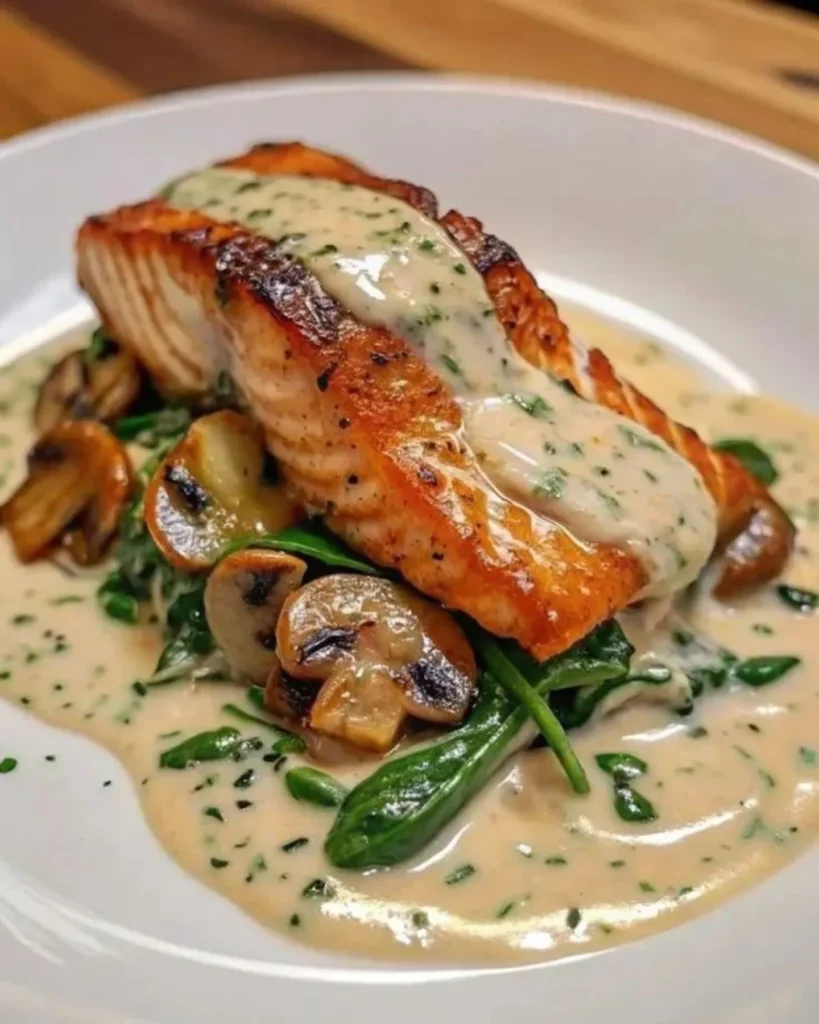 Grilled Salmon Veggie Plate