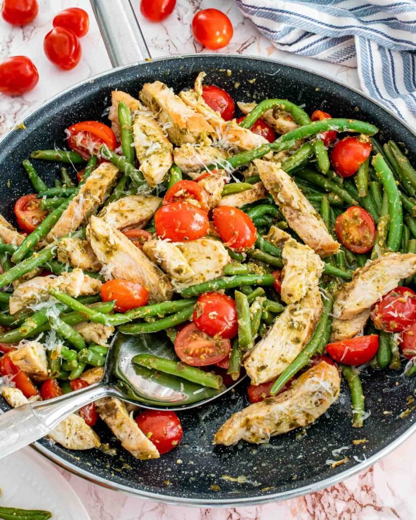 Pesto Chicken Veggie