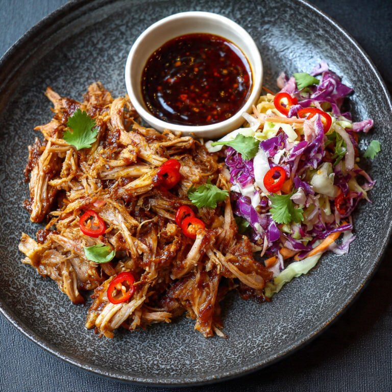 Easy Keto Sweet and Spicy Pulled Pork