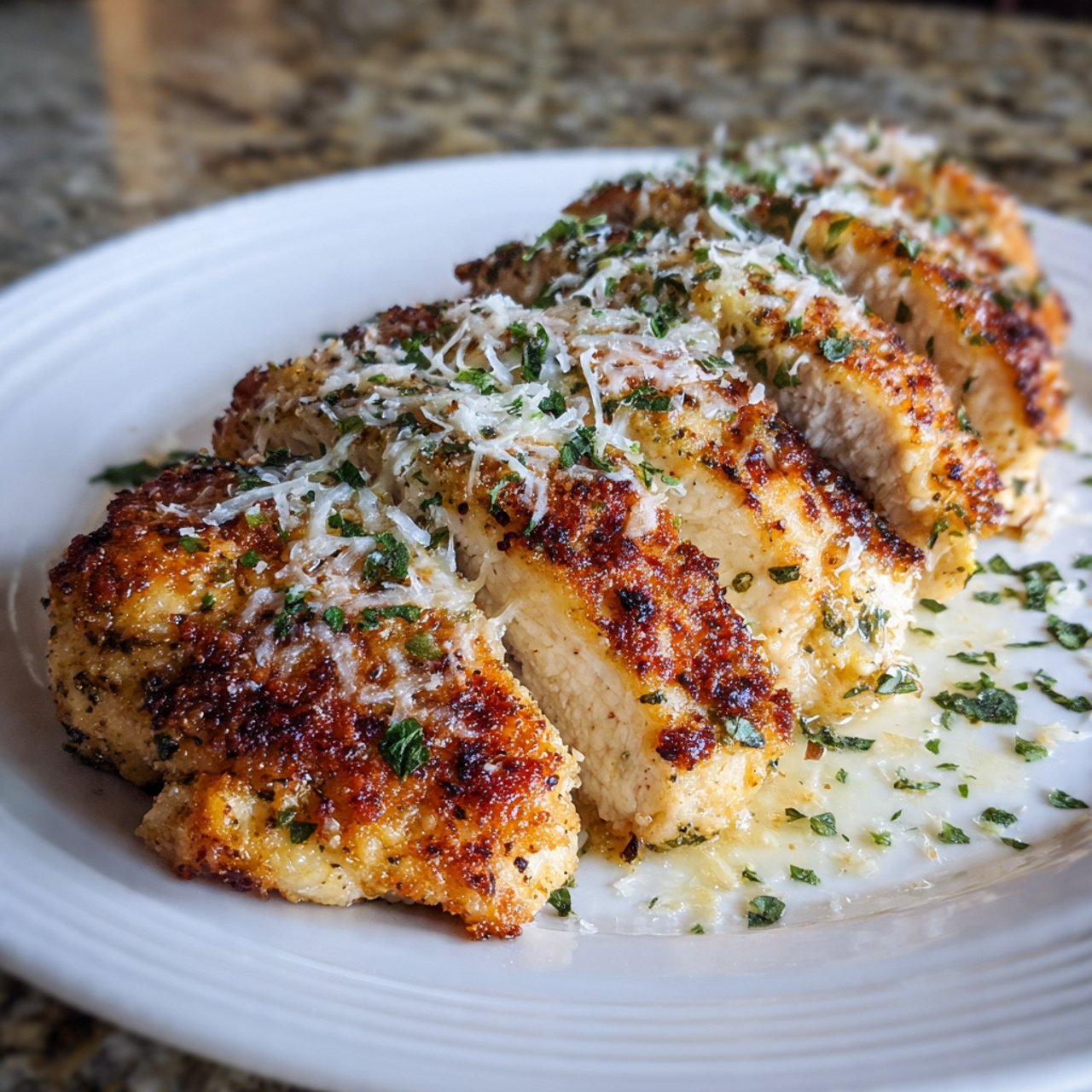 3-Ingredient Mayo Parmesan Chicken