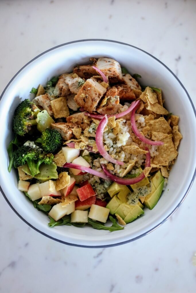 Chicken Avocado Ranch Salad