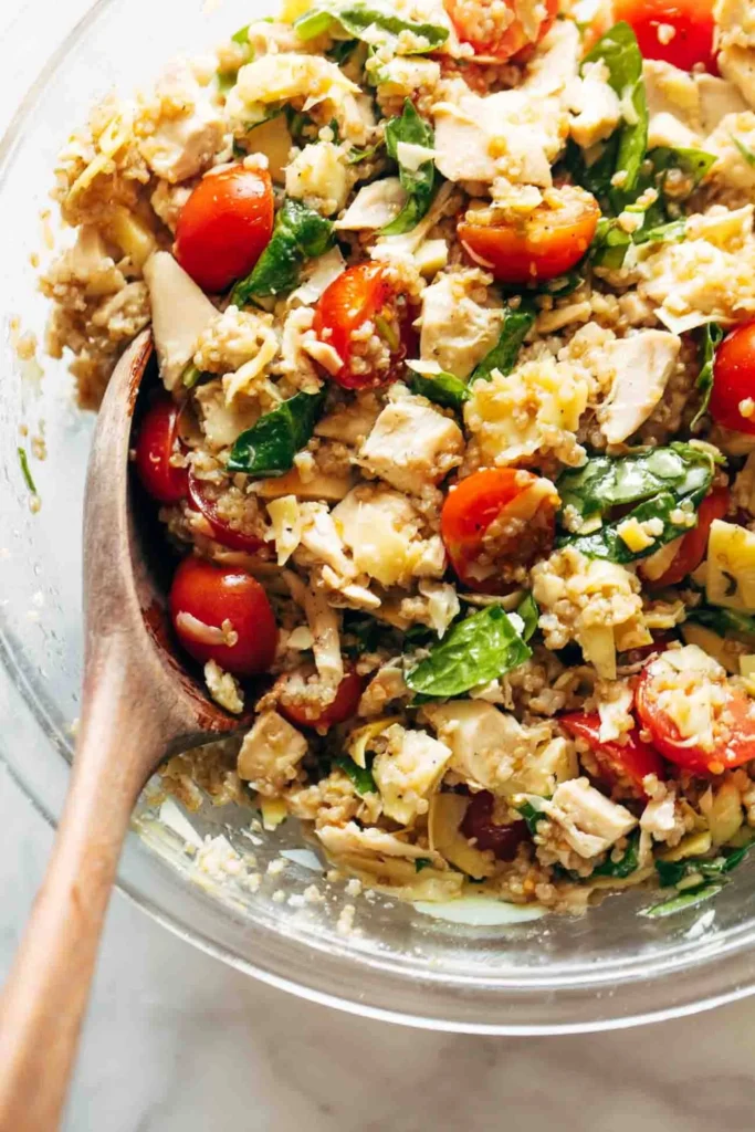 Summer Chicken Quinoa Salad