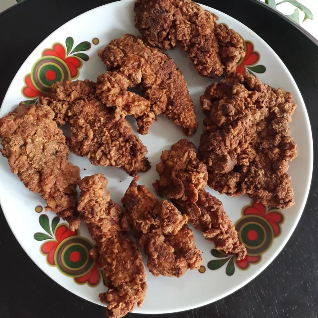Keto Fried Chicken With Crispy Almond Crust